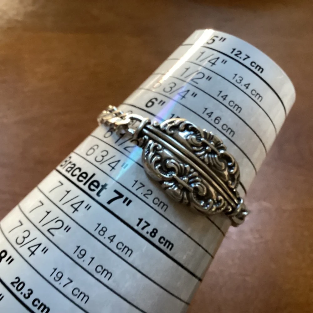 Brighton Silver-tone Toggle Bracelet